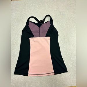 Cynthia rowley sports top with built in padded sports bra
